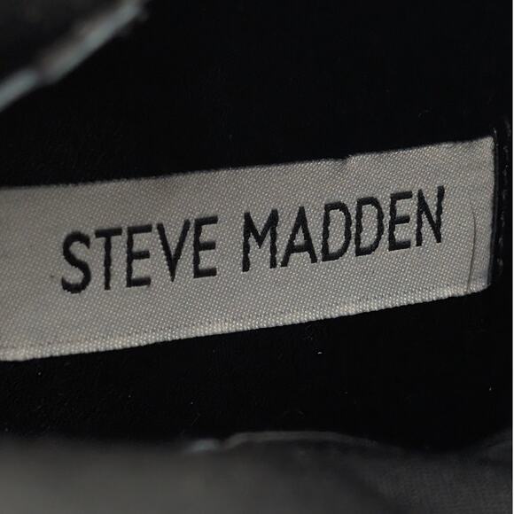 Steve Madden Touchdown Ankle Booties Side Zip Women's Brown Size US8M EU39 - Picture 12 of 15